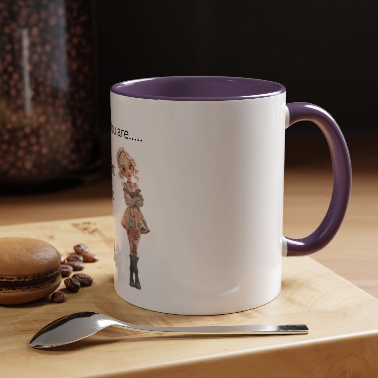 Funny IDGAF Mug, Sarcastic Coffee Cup, Design on (Front) Novelty Gift for Friends, Coworkers, 11oz, 15oz Printify