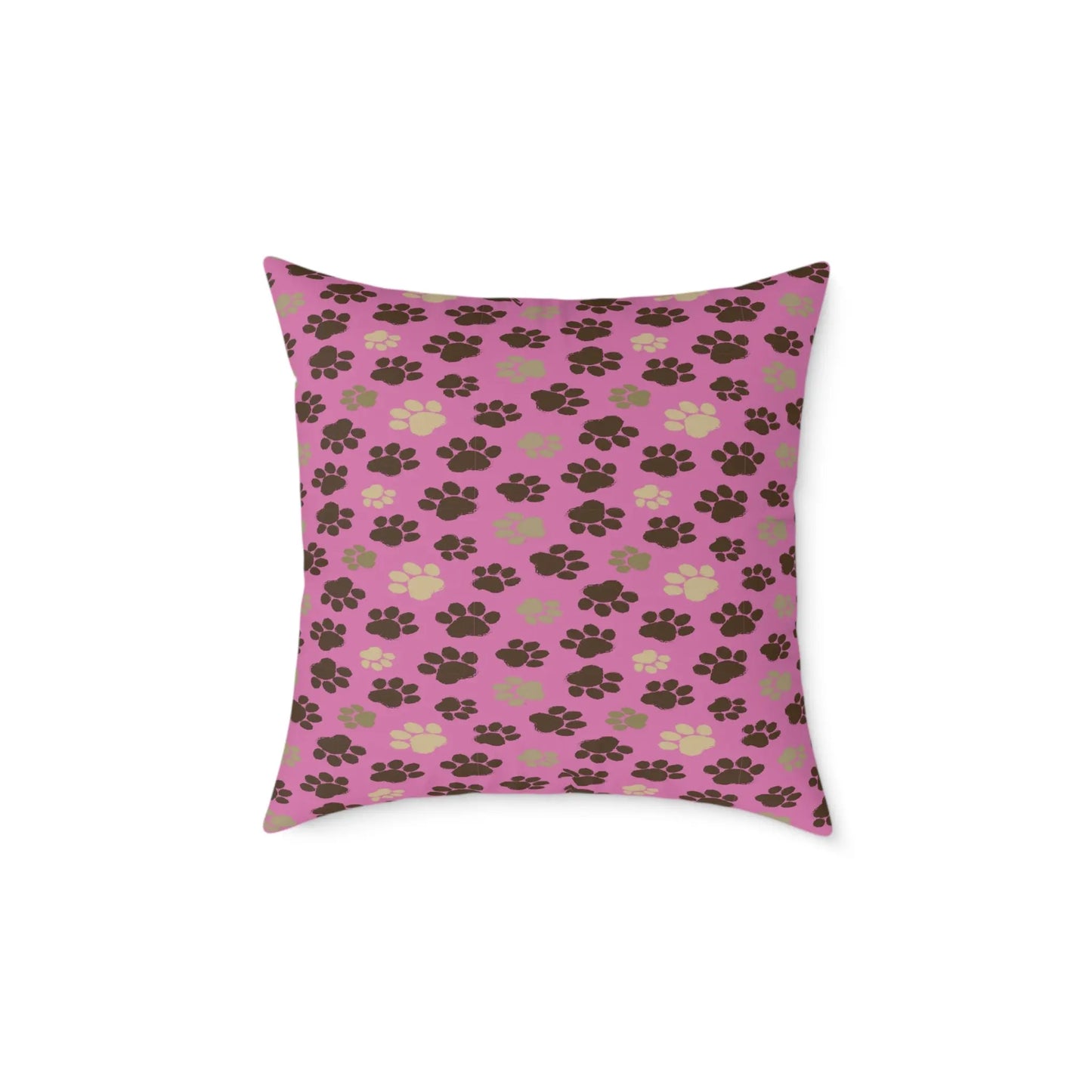 Cozy Pet-Themed Pillow, Cute Home Décor, Gift for Animal Lovers, Dog/Cat Bed Accessory, Valentine's Day/Celebration Printify