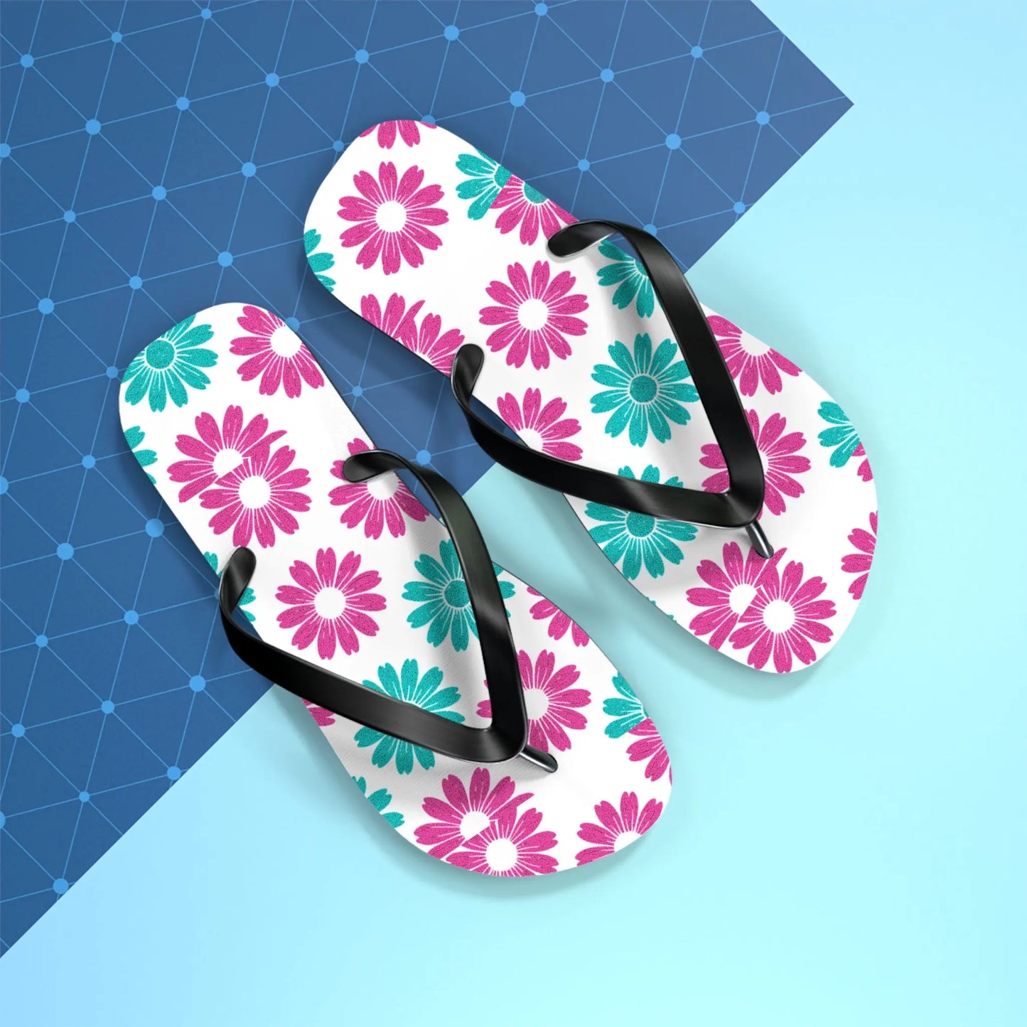 Flip Flops Pop Art Floral Printify