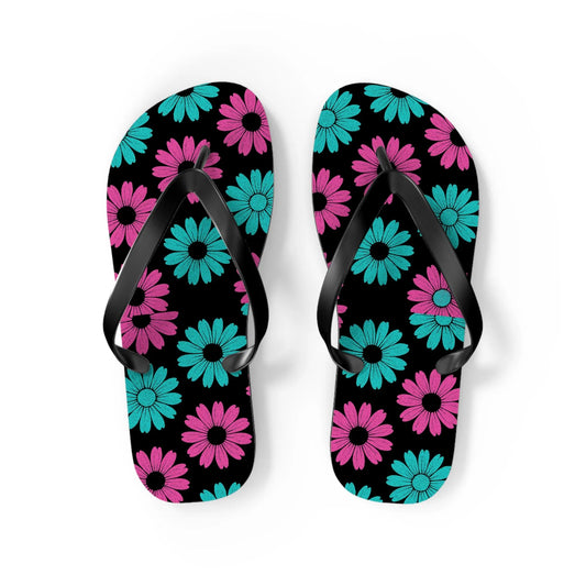 Flip Flops - Pop Art Floral Design Printify