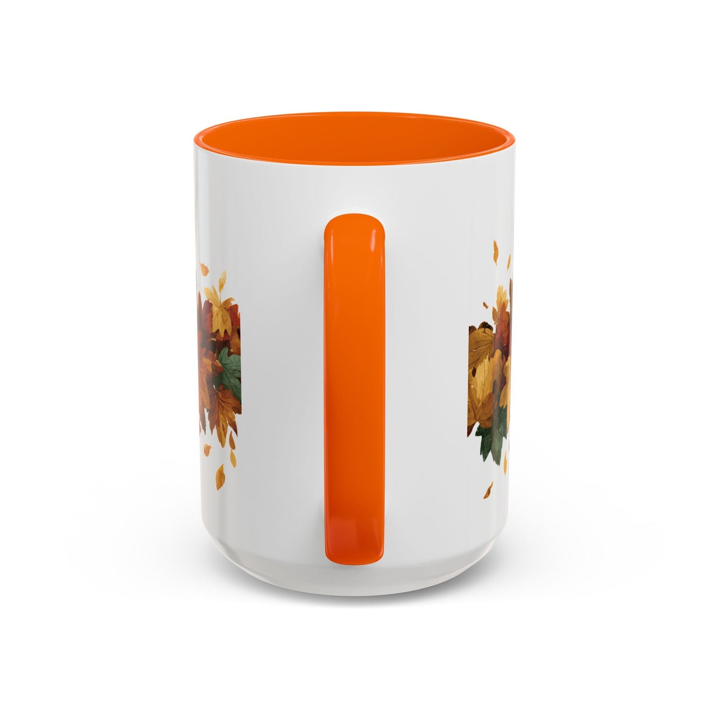 Autumn Cat Coffee Mug, Cute Animal Mug, Fall Decor, Gift for Cat Lovers, Warm Beverage Cup, Thanksgiving Coffee Cup Printify