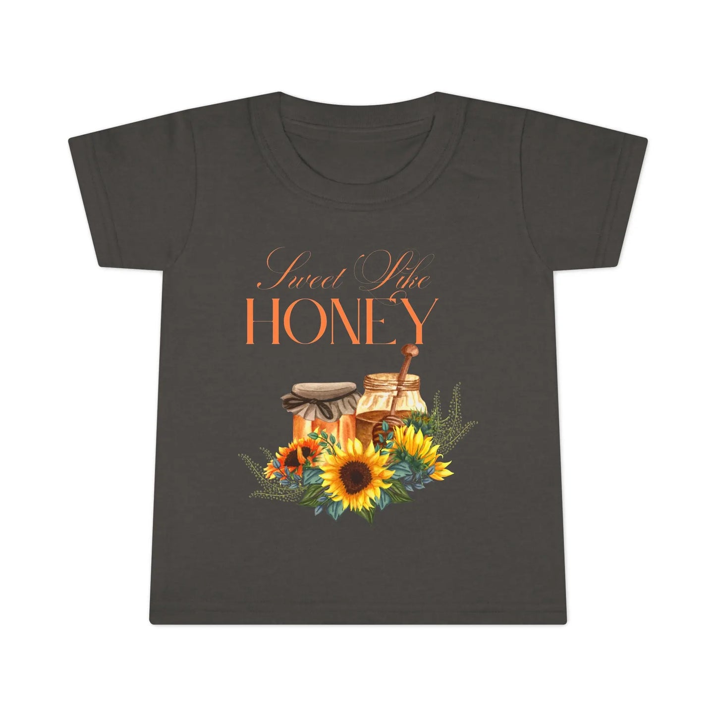 Sweet Like Honey Toddler T-Shirt, Cute Kids Apparel, Gift for Birthdays, Summer Outings, Family Gatherings, Playtime Printify