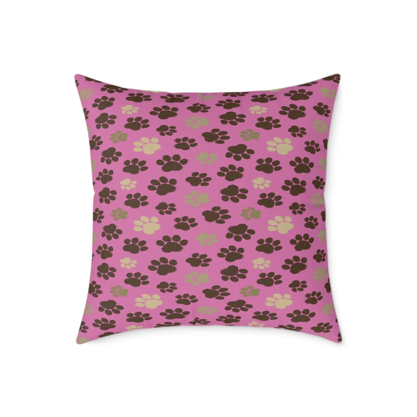 Cozy Pet-Themed Pillow, Cute Home Décor, Gift for Animal Lovers, Dog/Cat Bed Accessory, Valentine's Day/Celebration Printify