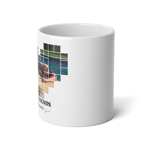 Mug Puzzle Heart Customizable Picture Text