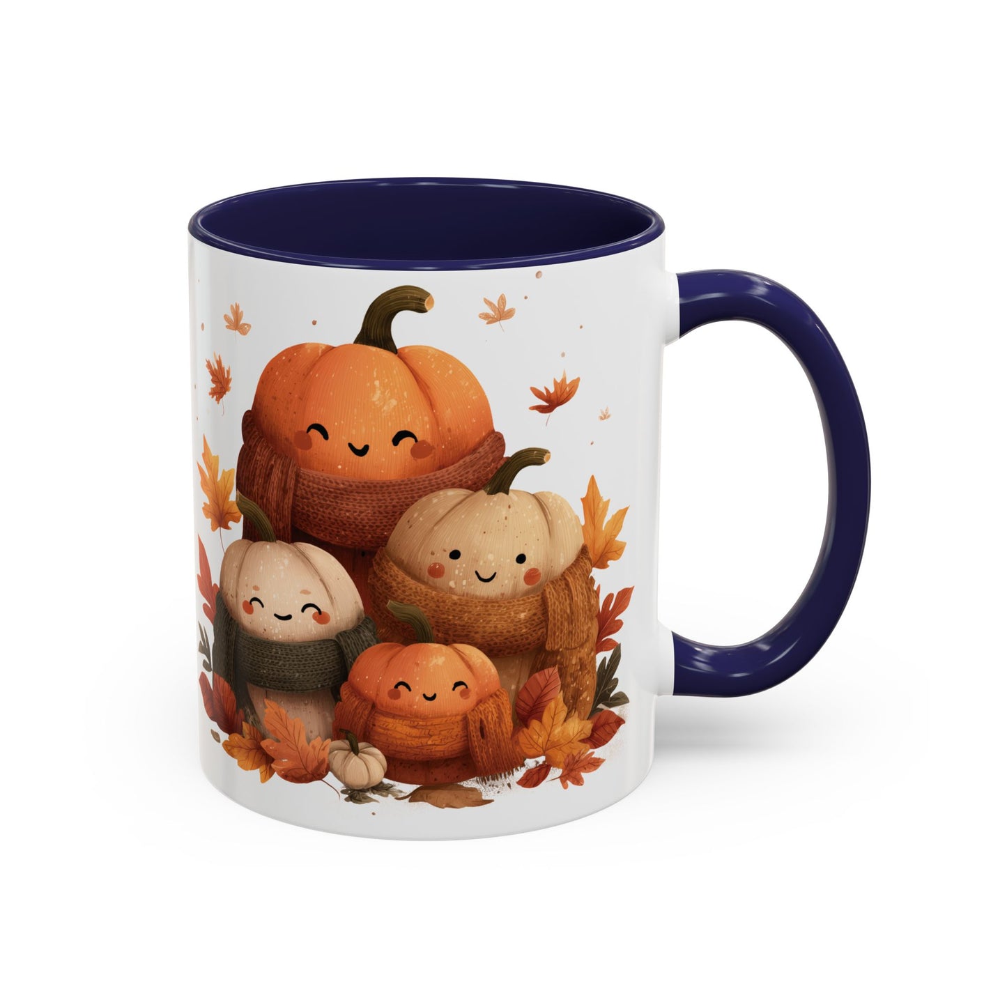 Accent Coffee Mug - Welcome to Our Patch Pumpkin Family Design