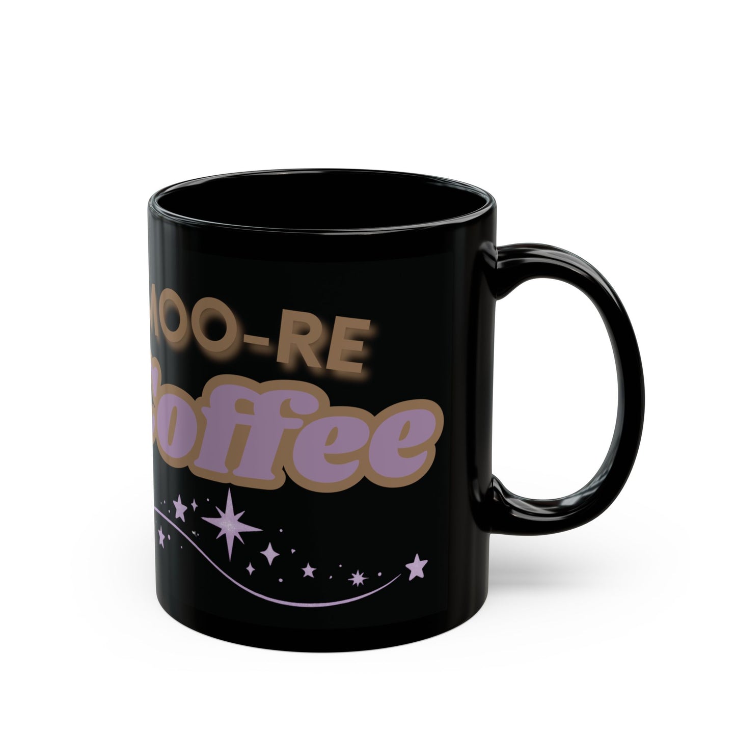 Highland Cow Coffee Mug Moo Re Coffee Black Glossy Cup 11oz and 15oz