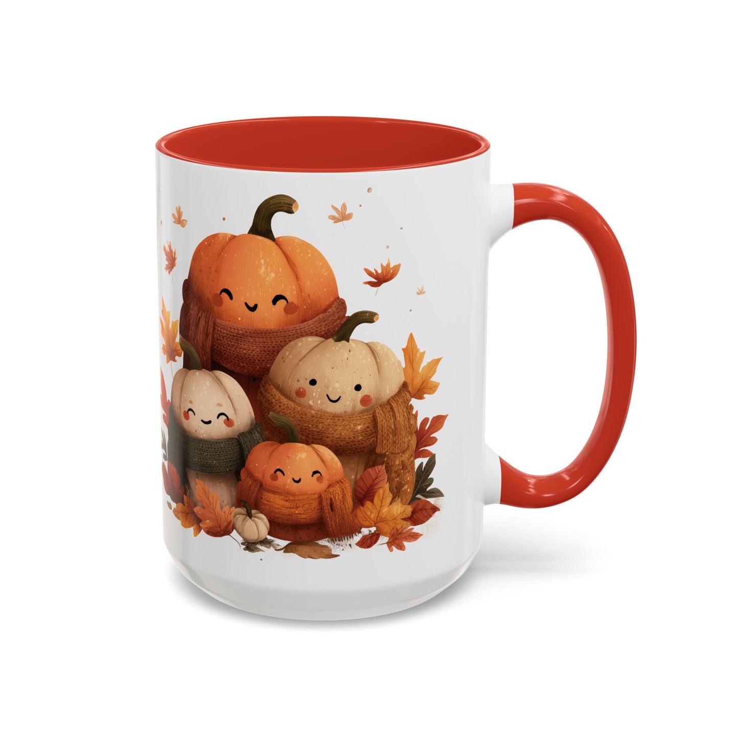 Accent Coffee Mug - Welcome to Our Patch Pumpkin Family Design