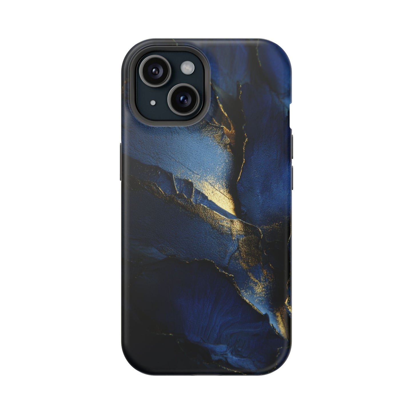 Phone Case - Blue and Gold 8k HD Design - Magnetic Tough Cases Printify
