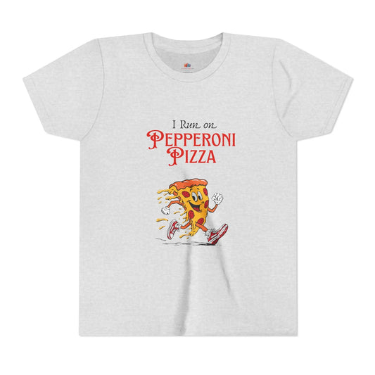 Youth Short Sleeve Tee - Fun and Playful Kids Shirt, Perfect for Pizza Lovers, Coffee Enthusiasts, Gifts for Birthdays and Holidays Printify