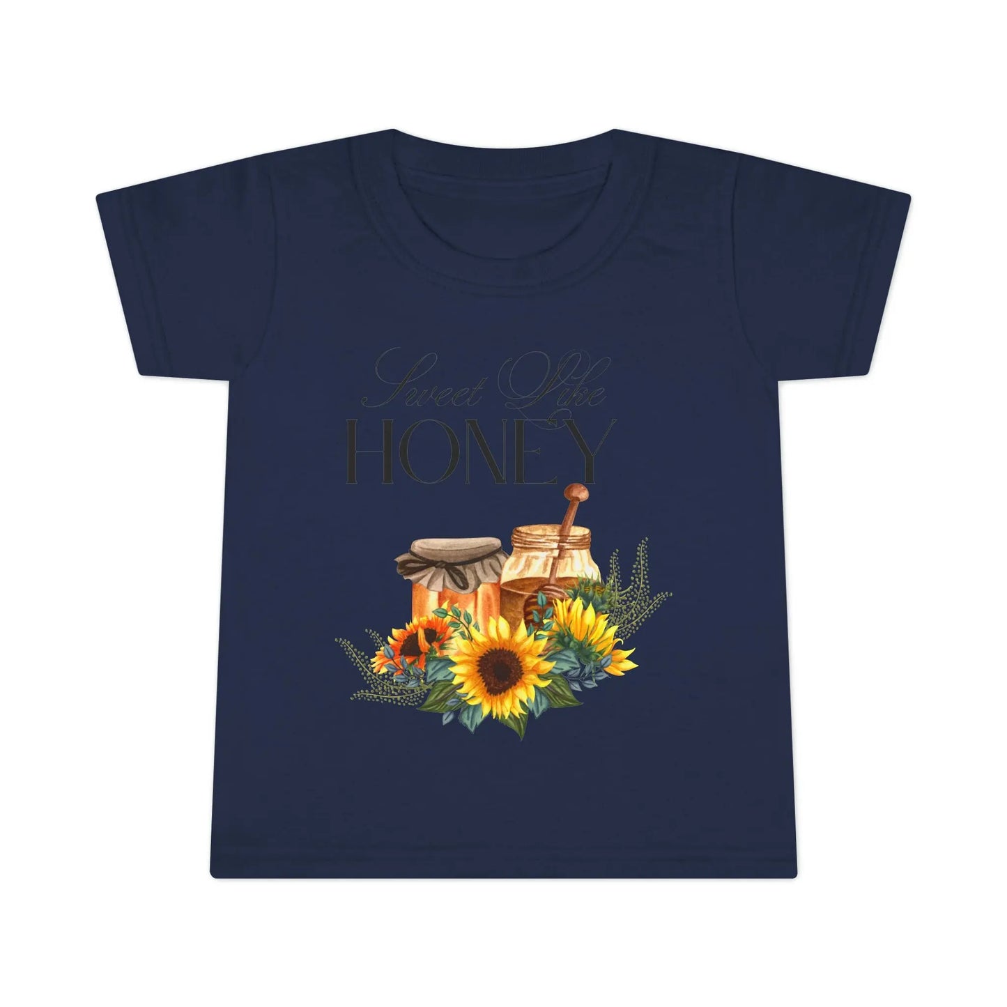 Sweet Like Honey Toddler T-Shirt, Cute Kids Apparel, Gift for Birthdays, Summer Outings, Family Gatherings, Playtime Printify