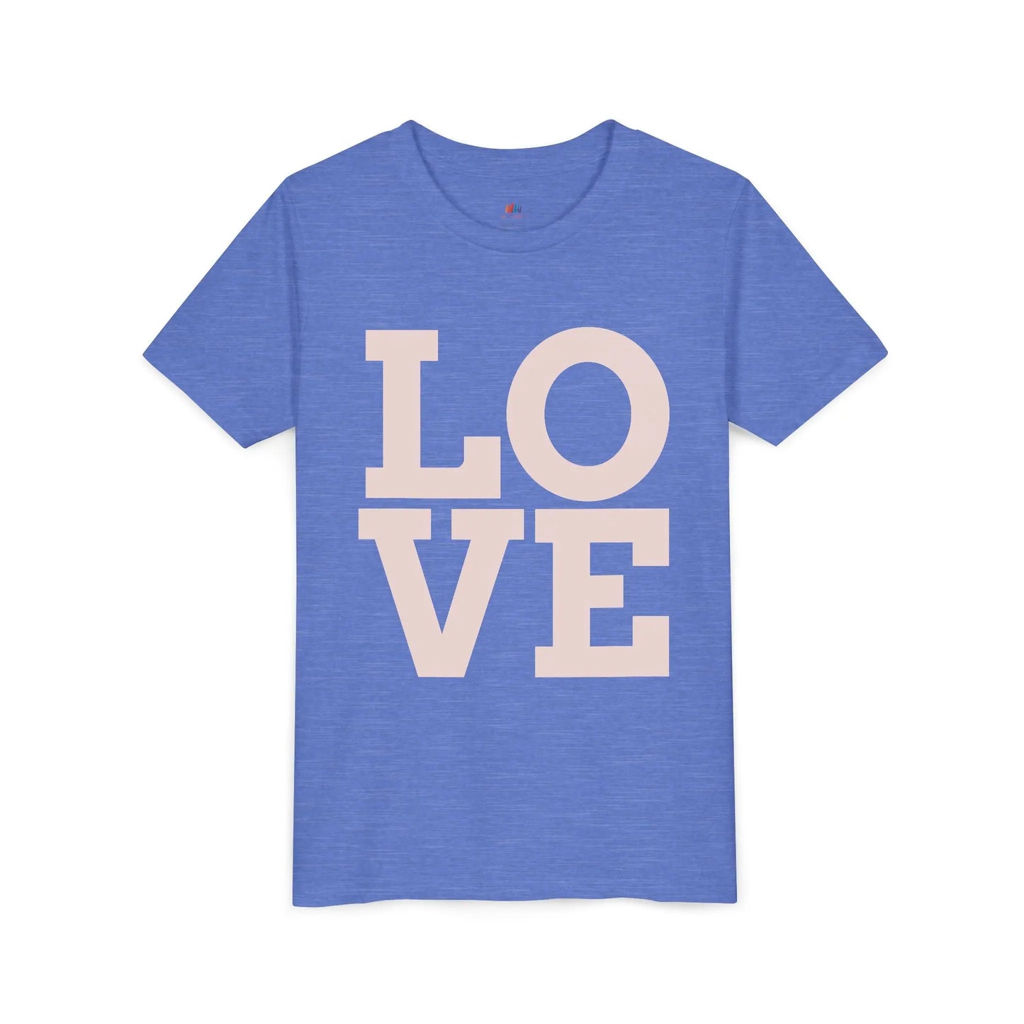 Youth Tee - Love Graphic T-Shirt, Cute Kids Shirt, Birthday Gift, Everyday Wear, Summer Outfit Printify