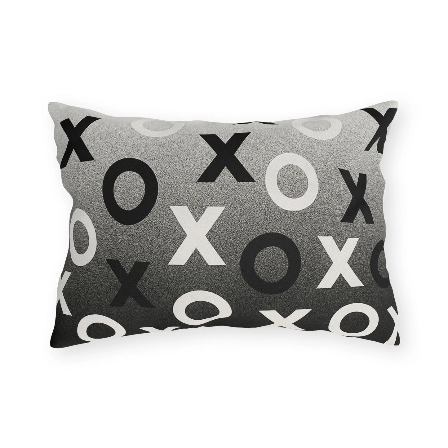 Modern Outdoor Pillows, Cozy Patio Decor, Minimalist XO Design Throw Cushions, Garden Accessories, Outdoor Living Essentials, Stylish Home Decor Printify