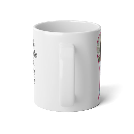 Personalized Photo Heart Mug Custom Quote Name Jumbo Coffee Cup Wedding Anniversary Gift First Mothers Day Keepsake 20oz