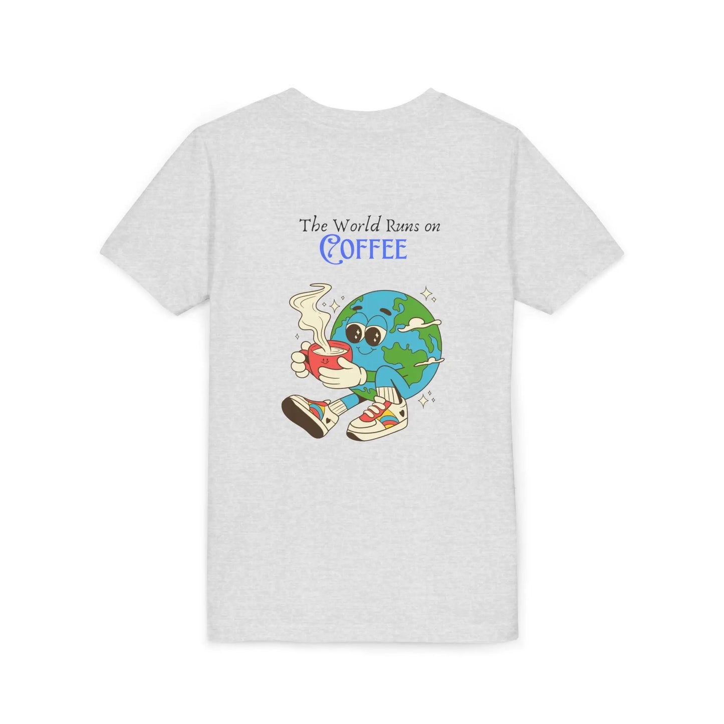 Youth Short Sleeve Tee - Fun and Playful Kids Shirt, Perfect for Pizza Lovers, Coffee Enthusiasts, Gifts for Birthdays and Holidays Printify