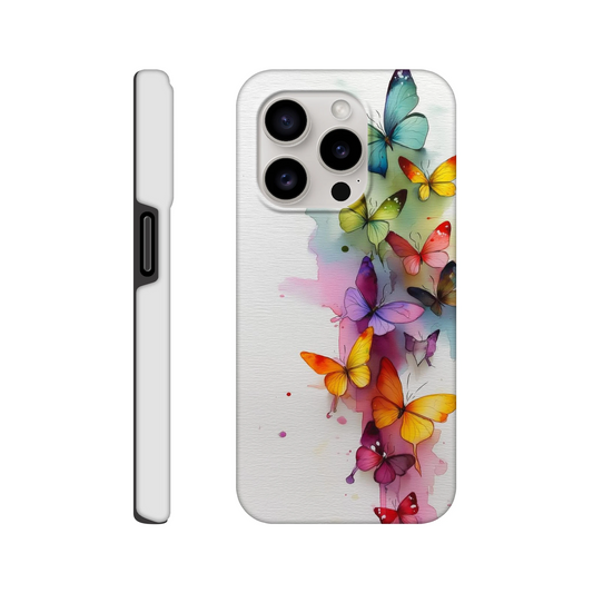 Colorful 8K Butterflies Tough Phone Case for iPhones - Dual-Layered Protection & Style | Unique Everyday Designz Home, Gifts & Apparel A Lid for Every Pot ~Everyday Designz~