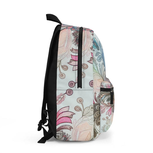 Bohemian Floral Backpack - Stylish Travel Bag, School Backpack Printify