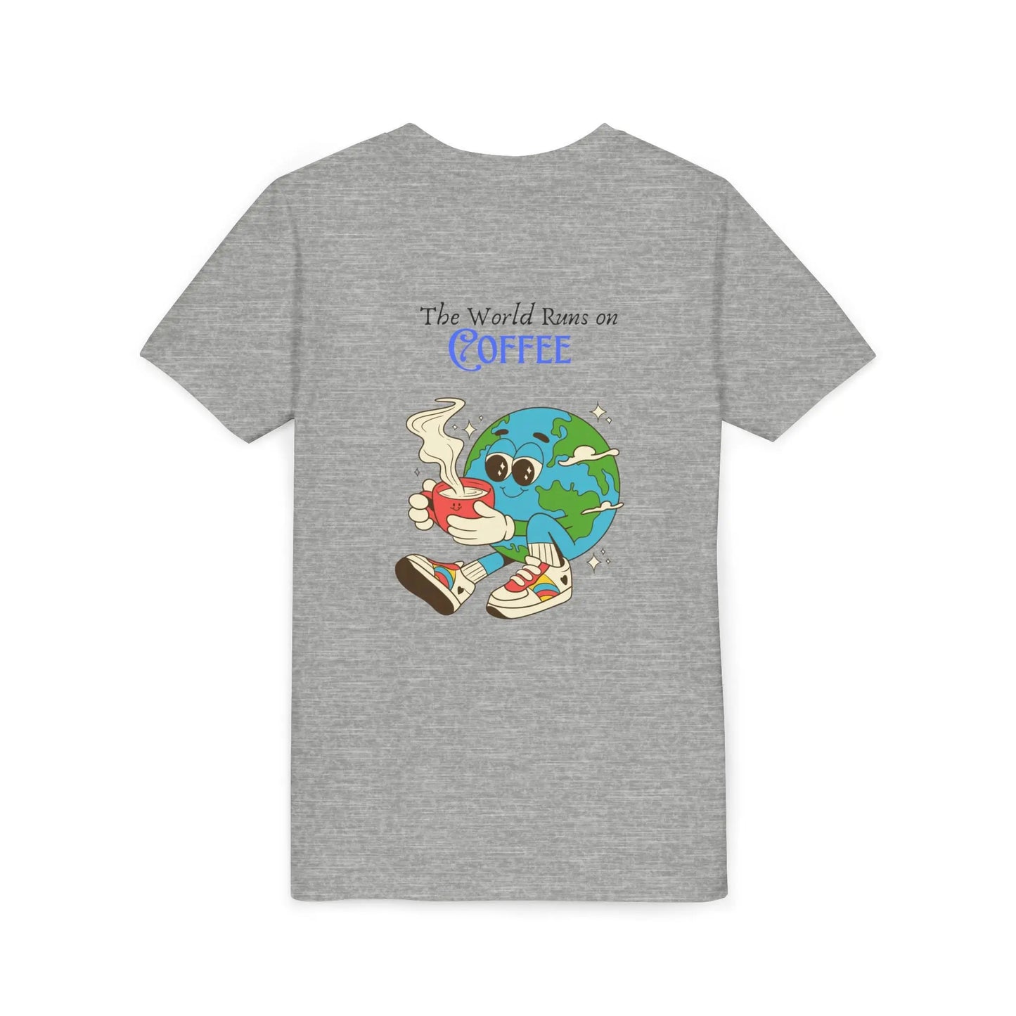 Youth Short Sleeve Tee - Fun and Playful Kids Shirt, Perfect for Pizza Lovers, Coffee Enthusiasts, Gifts for Birthdays and Holidays Printify