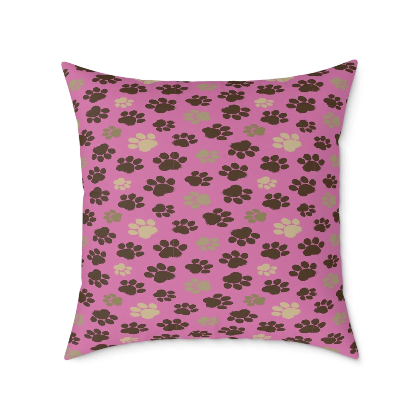 Cozy Pet-Themed Pillow, Cute Home Décor, Gift for Animal Lovers, Dog/Cat Bed Accessory, Valentine's Day/Celebration Printify