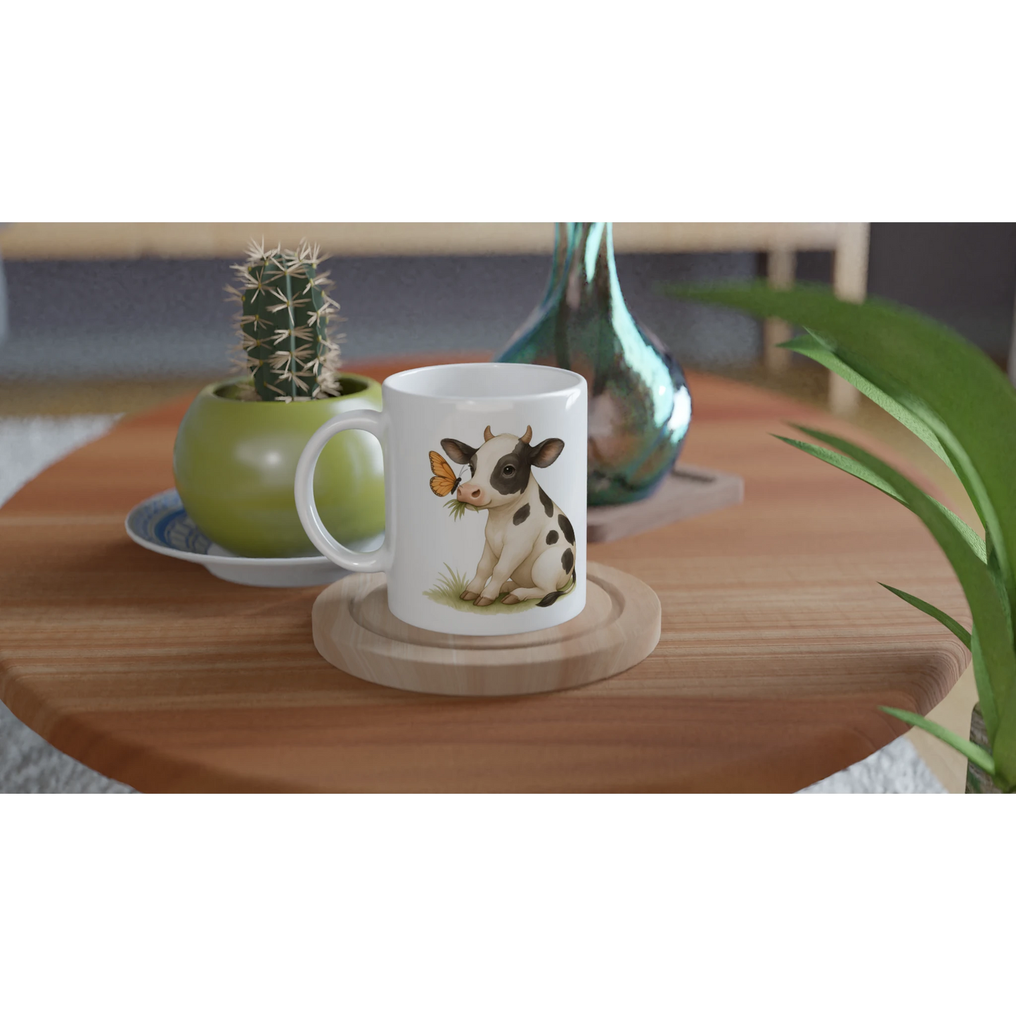 Barnyard Sarcasm - Humourous Cow Tails Collection - 11oz Ceramic Mug- variety colored inside and handle | Unique Everyday Designz Home, Gifts & Apparel A Lid for Every Pot ~Everyday Designz~