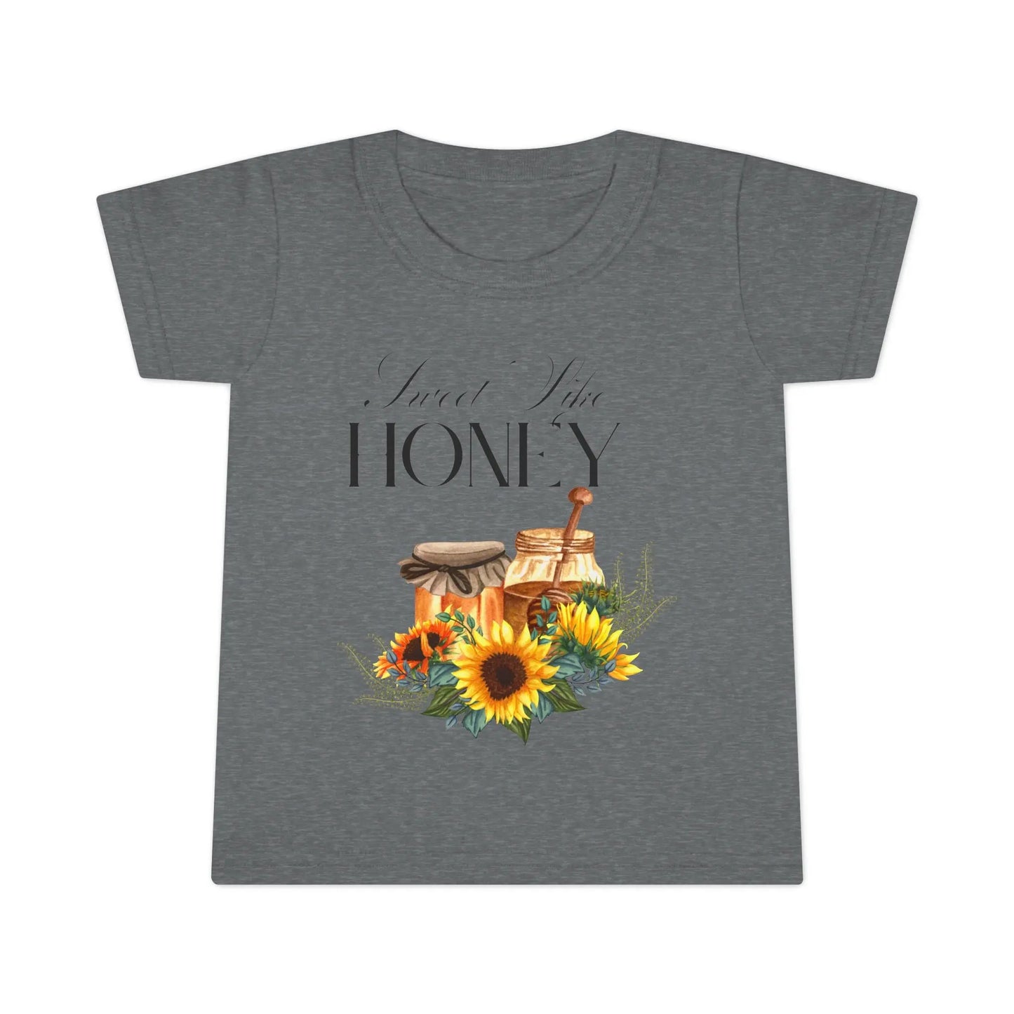 Sweet Like Honey Toddler T-Shirt, Cute Kids Apparel, Gift for Birthdays, Summer Outings, Family Gatherings, Playtime Printify