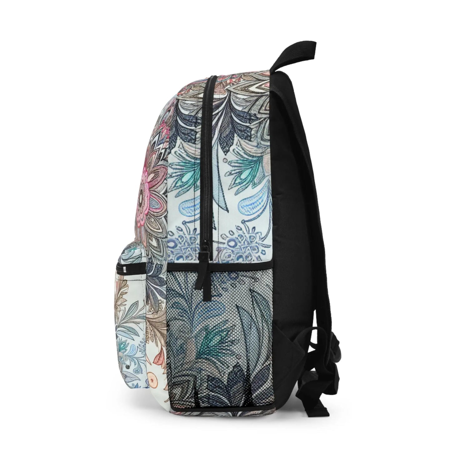 Bohemian Floral Backpack - Stylish Travel Bag, School Backpack Printify