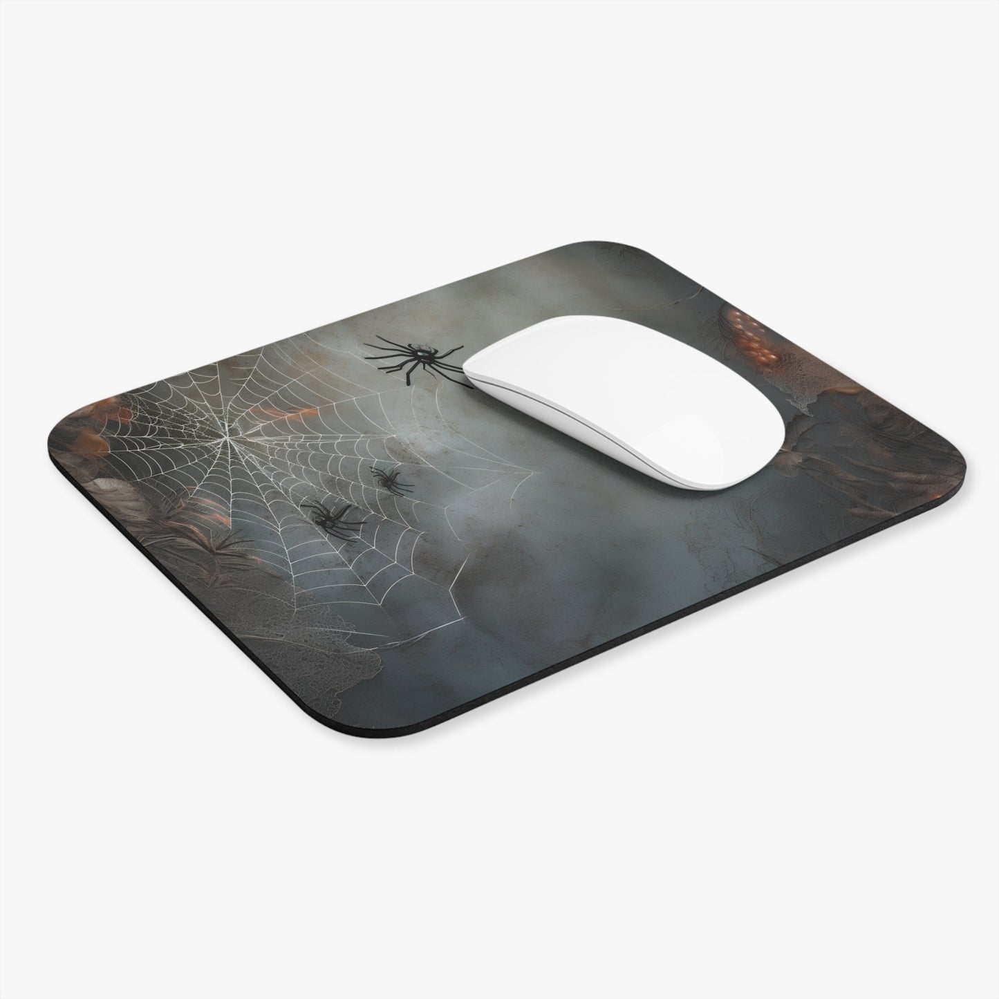 Spooky Spider Web Mouse Pad, Gothic Office Decor, Halloween Gift, Cute Desk Accessories, Horror Aesthetic Mouse Mat, Unique Gift Idea | Unique Everyday Designz Home, Gifts & Apparel A Lid for Every Pot ~Everyday Designz~