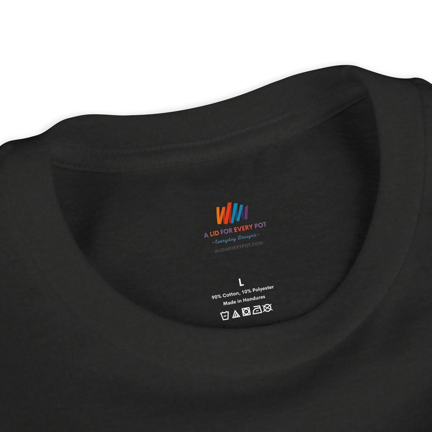 Youth Music Note Tee, Colorful Treble Clef Shirt, Printify