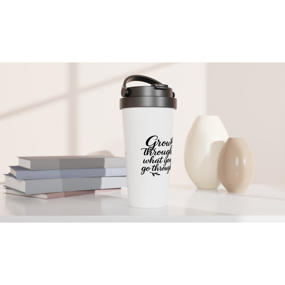 Inspirational Travel Mug - 15 oz Stainless Steel Coffee Cup for On-the-Go | Unique Everyday Designz Home, Gifts & Apparel A Lid for Every Pot ~Everyday Designz~