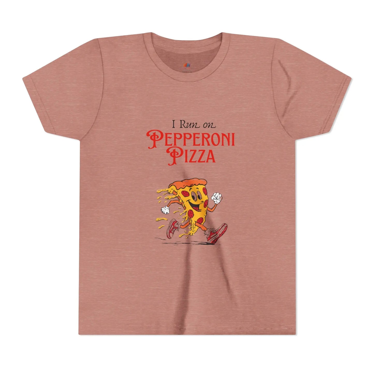 Youth Short Sleeve Tee - Fun and Playful Kids Shirt, Perfect for Pizza Lovers, Coffee Enthusiasts, Gifts for Birthdays and Holidays Printify