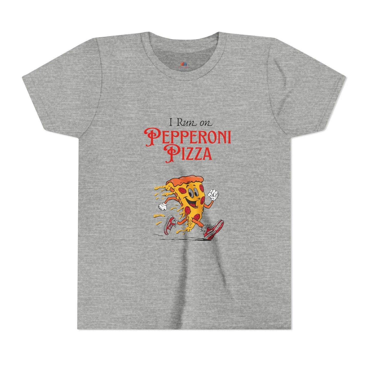 Youth Short Sleeve Tee - Fun and Playful Kids Shirt, Perfect for Pizza Lovers, Coffee Enthusiasts, Gifts for Birthdays and Holidays Printify