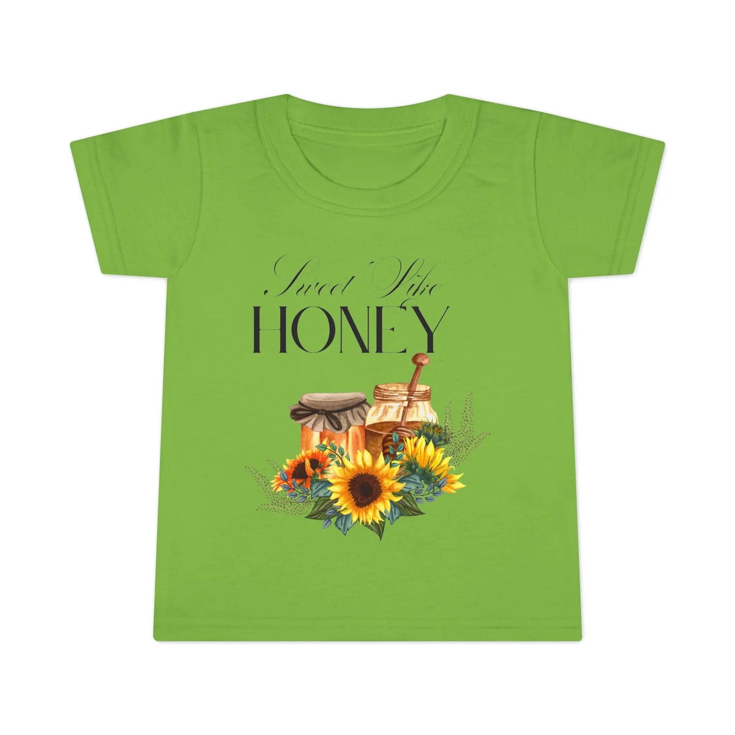 Sweet Like Honey Toddler T-Shirt, Cute Kids Apparel, Gift for Birthdays, Summer Outings, Family Gatherings, Playtime Printify