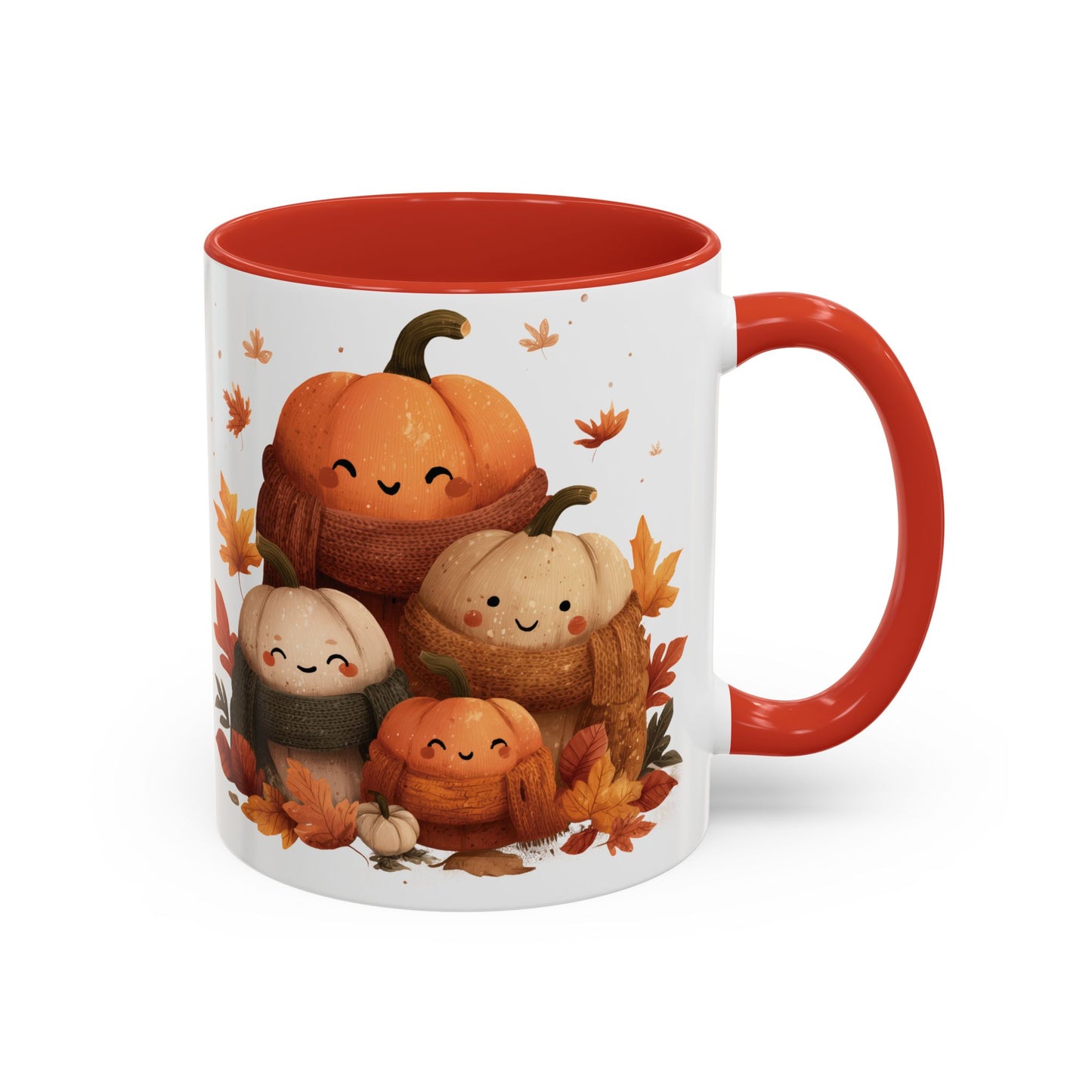 Accent Coffee Mug - Welcome to Our Patch Pumpkin Family Design