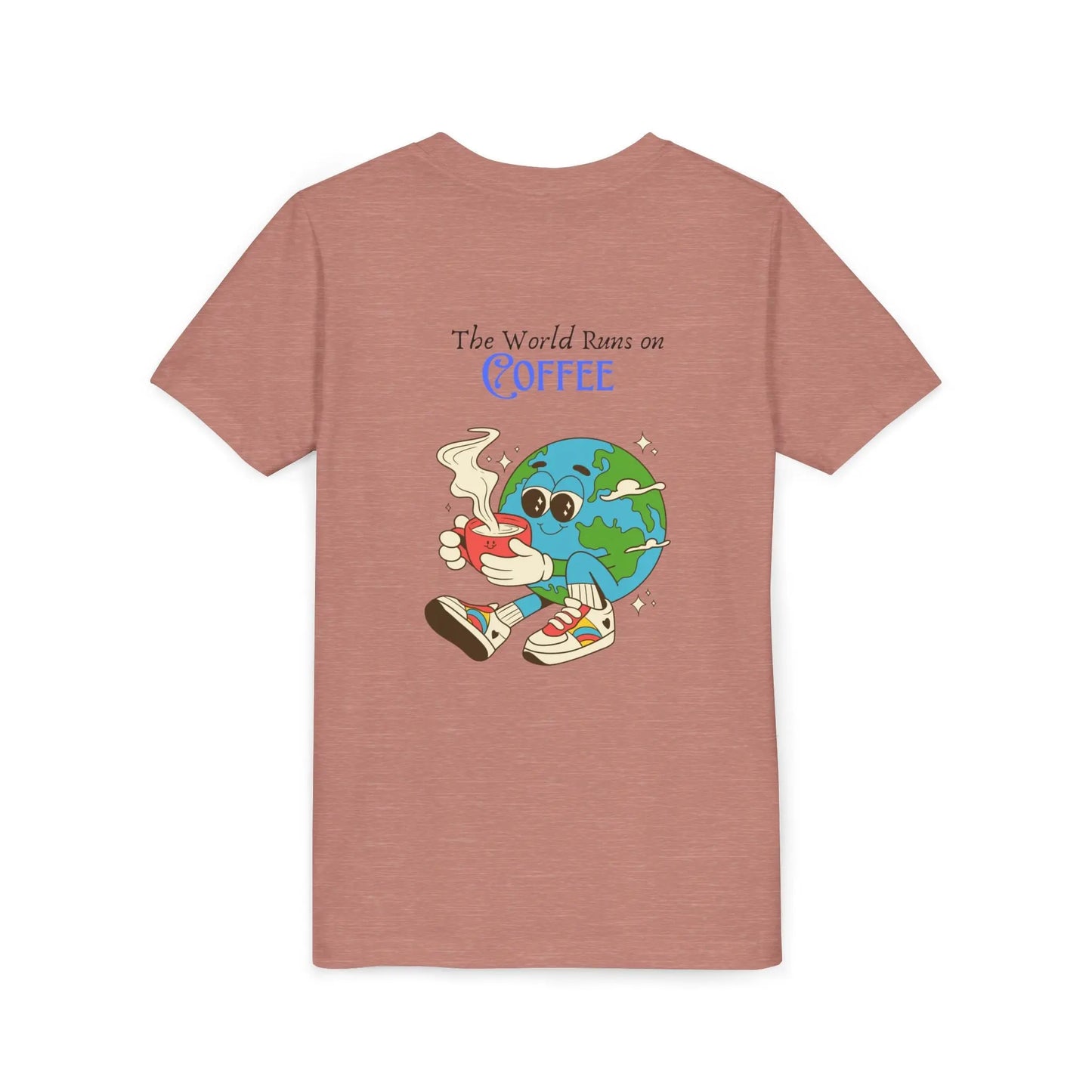 Youth Short Sleeve Tee - Fun and Playful Kids Shirt, Perfect for Pizza Lovers, Coffee Enthusiasts, Gifts for Birthdays and Holidays Printify