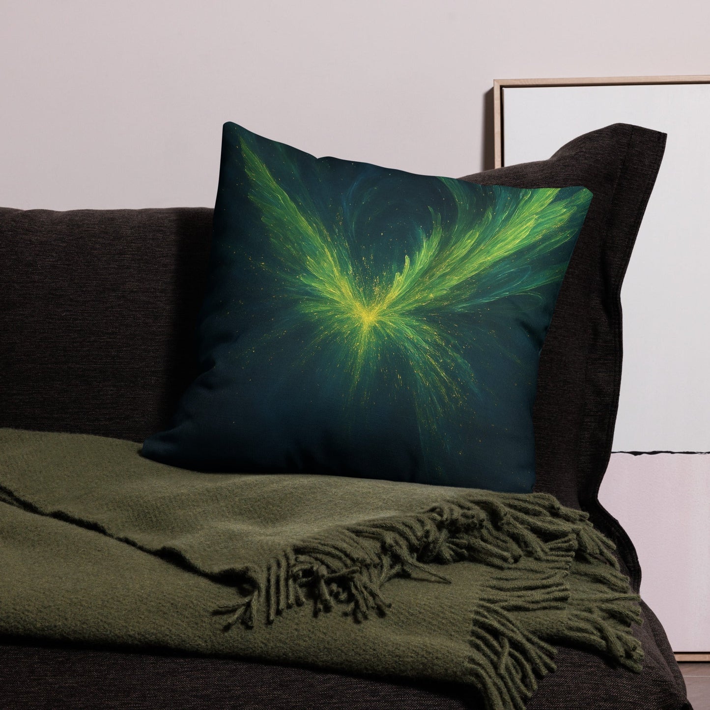 Pixie Metamorphosis - Premium Pillow - Sizes Available 18x18 and 22x22 | Unique Everyday Designz Home, Gifts & Apparel A Lid for Every Pot ~Everyday Designz~
