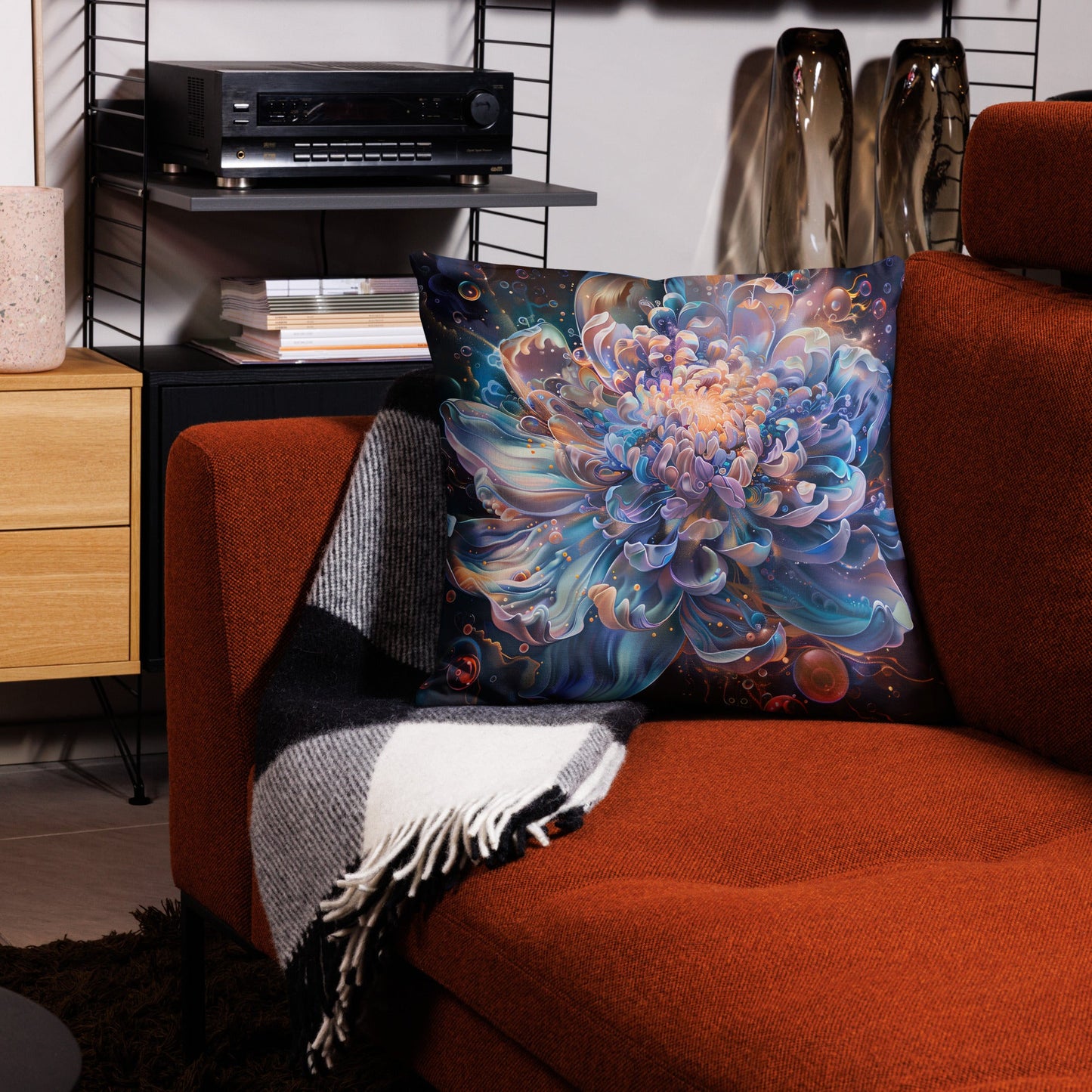 8k Cross Species Wild Flower - 18x18 and 20x20Premium Pillow | Unique Everyday Designz Home, Gifts & Apparel A Lid for Every Pot ~Everyday Designz~