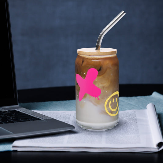 XOXO - Can-shaped glass | Unique Everyday Designz Home, Gifts & Apparel A Lid for Every Pot ~Everyday Designz~