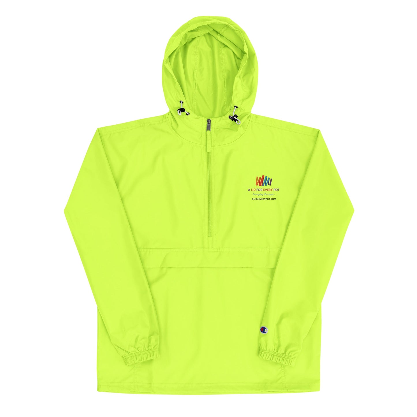 Custom Branded Embroidered Champion Packable Jacket | Unique Everyday Designz Home, Gifts & Apparel A Lid for Every Pot ~Everyday Designz~