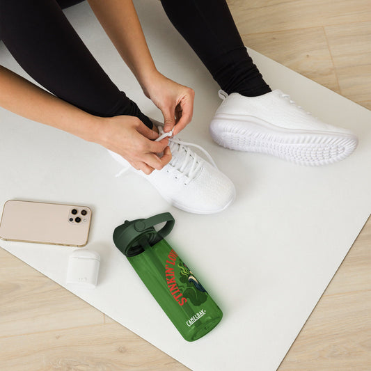 Flip straw water bottle - STINKIN' LOVE | Unique Everyday Designz Home, Gifts & Apparel A Lid for Every Pot ~Everyday Designz~