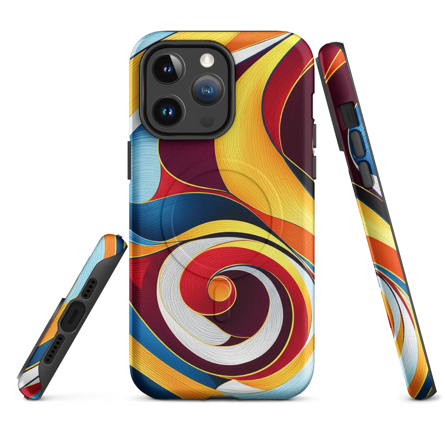 Marble Twirls -MagSafe® tough case for iPhones | Unique Everyday Designz Home, Gifts & Apparel A Lid for Every Pot ~Everyday Designz~