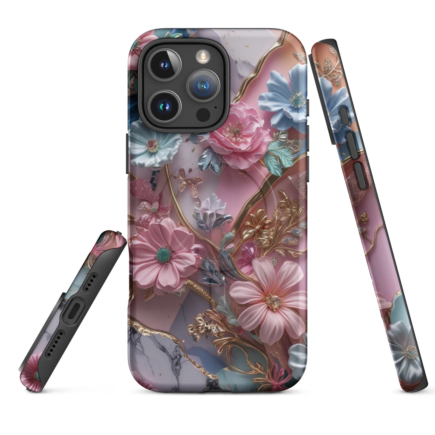 Magsafe Tough Case for iPhone® - Colorful Flowers | Unique Everyday Designz Home, Gifts & Apparel A Lid for Every Pot ~Everyday Designz~