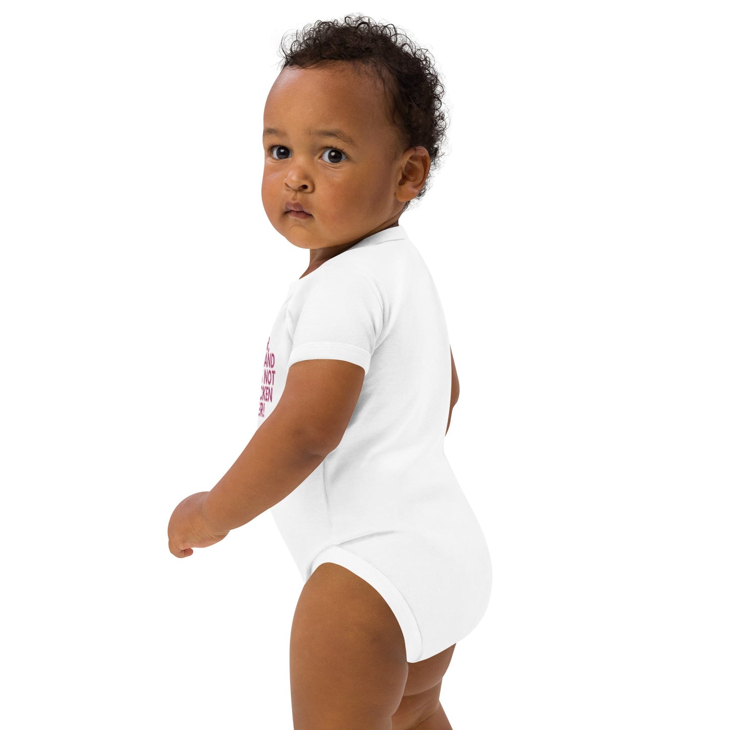 Organic cotton baby bodysuit - Winner, Winner, Nope Not the Chicken Dinner! | Unique Everyday Designz Home, Gifts & Apparel A Lid for Every Pot ~Everyday Designz~