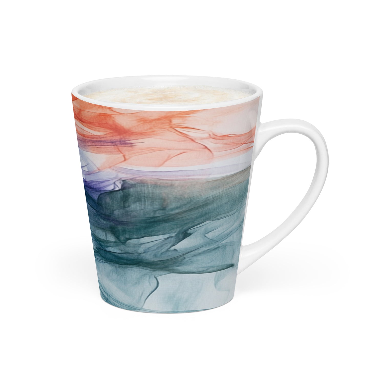 Colorful Abstract - 12oz Latte mug