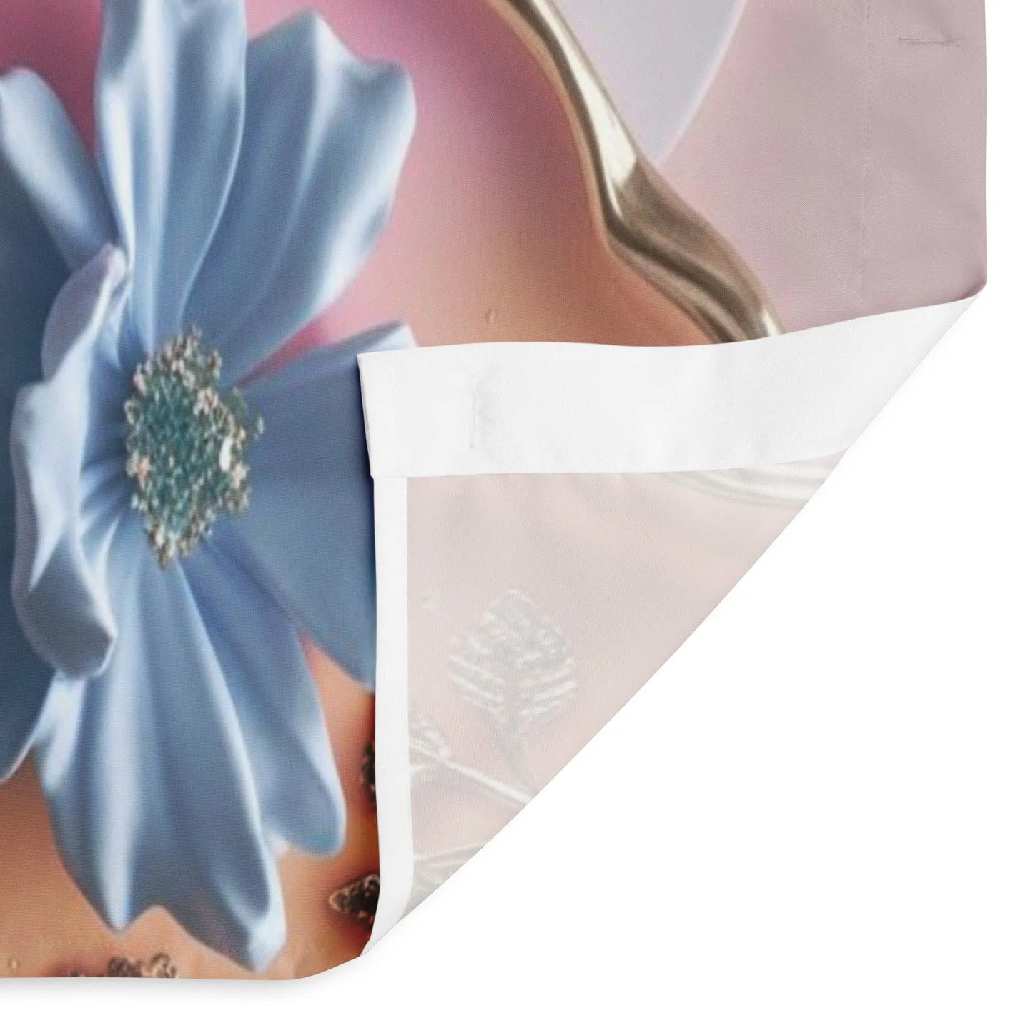 71"x74" Shower Curtain - Custom Made - Bold Flowers and Marble A Lid for Every Pot ~ Everyday Designz ~