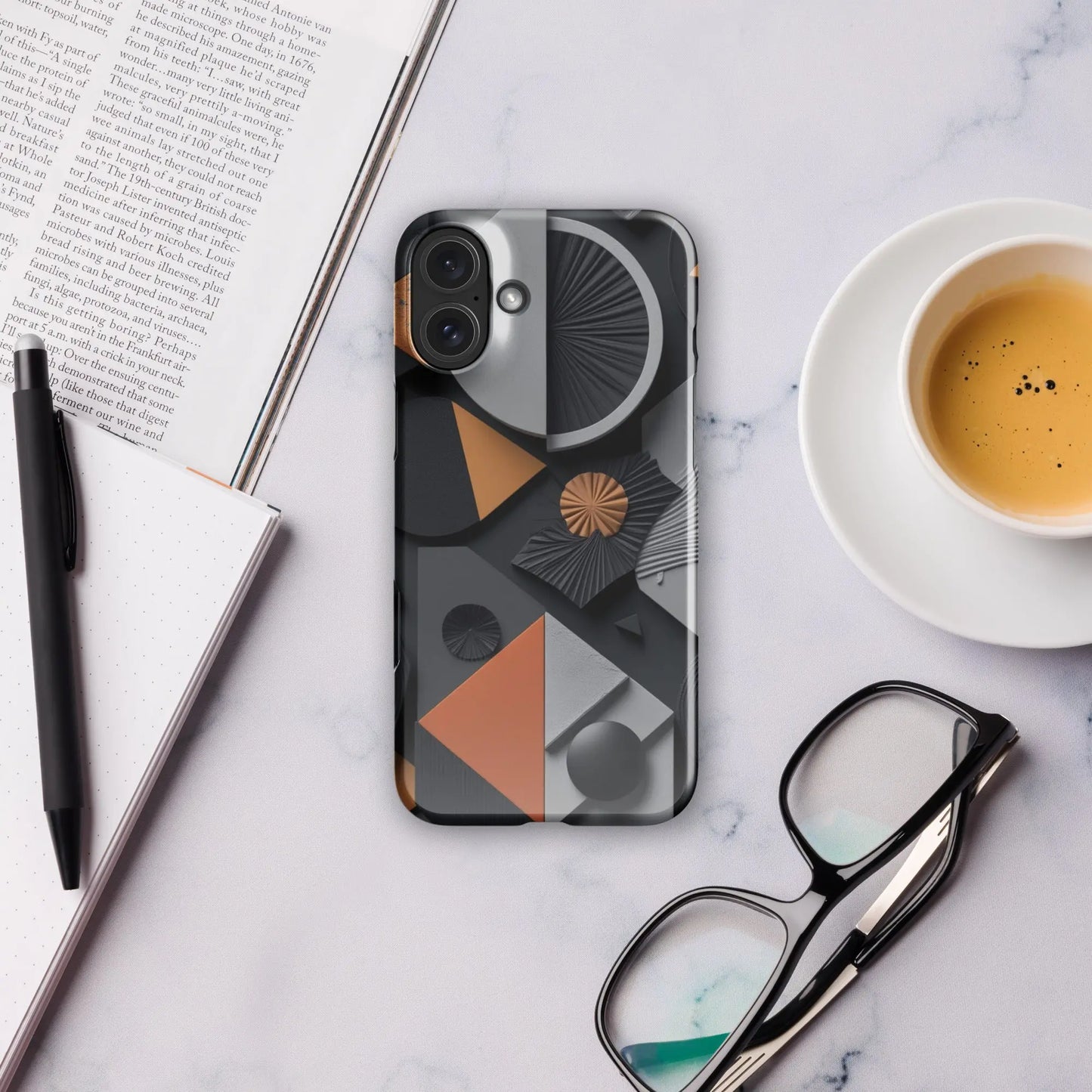 MagSafe® tough case for iPhone® geometric shapes A Lid for Every Pot ~ Everyday Designz ~
