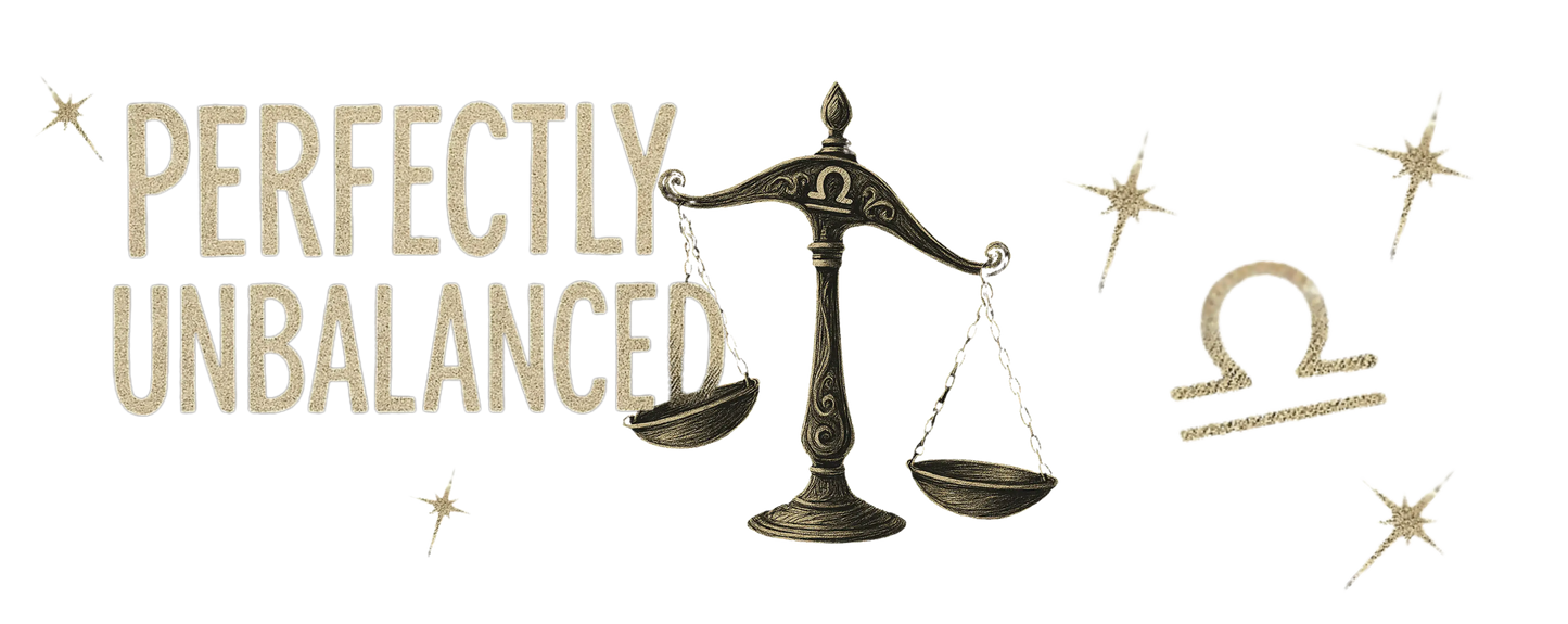 Zodiac Libra - Perfectly Unbalanced - Gold Lettering - 12oz tumbler | Unique Everyday Designz Home, Gifts & Apparel A Lid for Every Pot ~Everyday Designz~