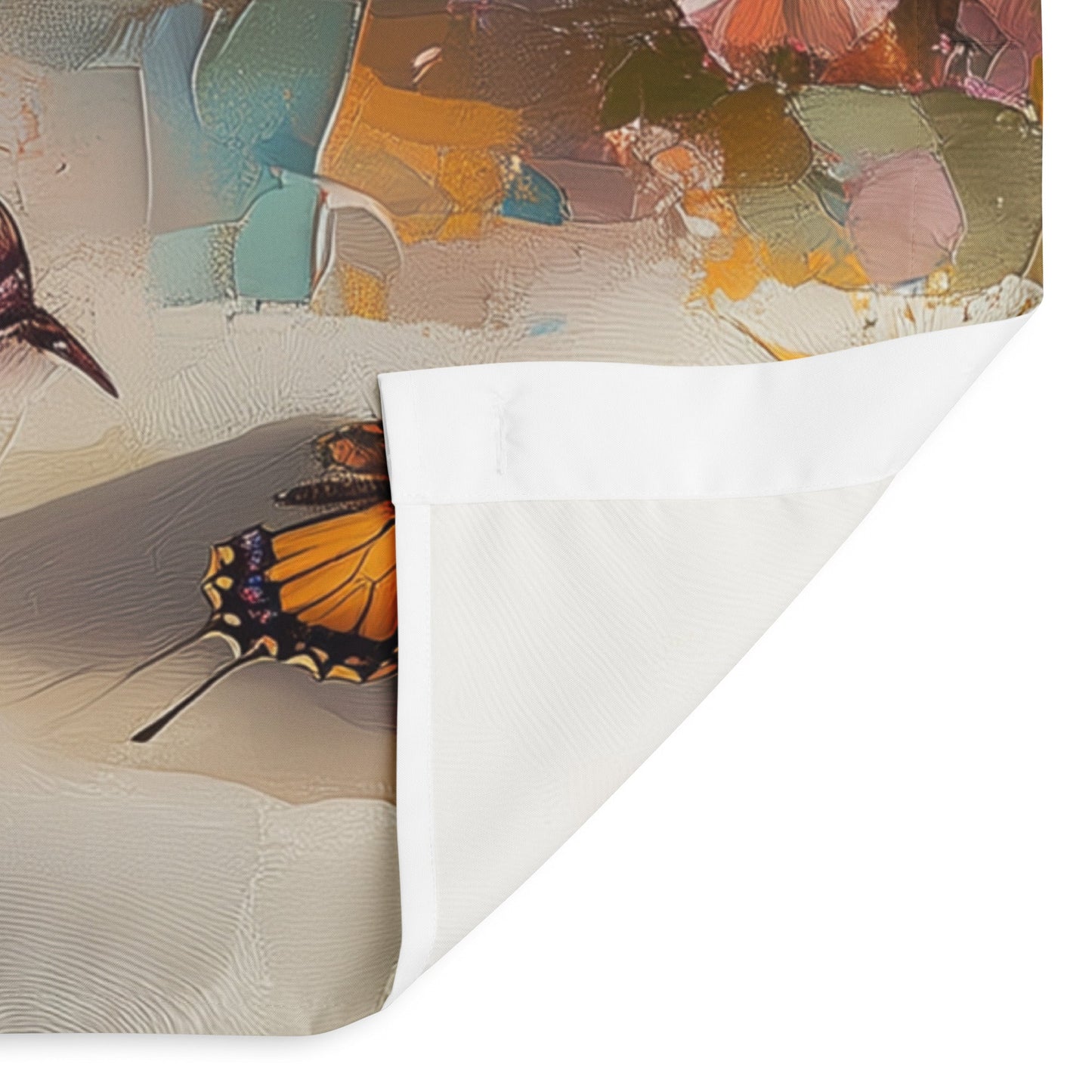 Sunflowers & Butterfly Kisses - Shower curtain - One of a kind A Lid for Every Pot