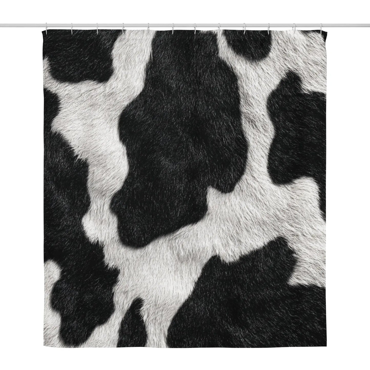 Durable, Water Resistant Shower curtain - Surreal Cow Print A Lid for Every Pot ~ Everyday Designz ~