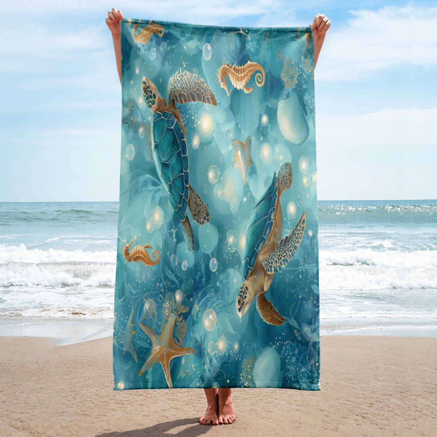 Towel - Under the Sea | Unique Everyday Designz Home, Gifts & Apparel A Lid for Every Pot ~Everyday Designz~