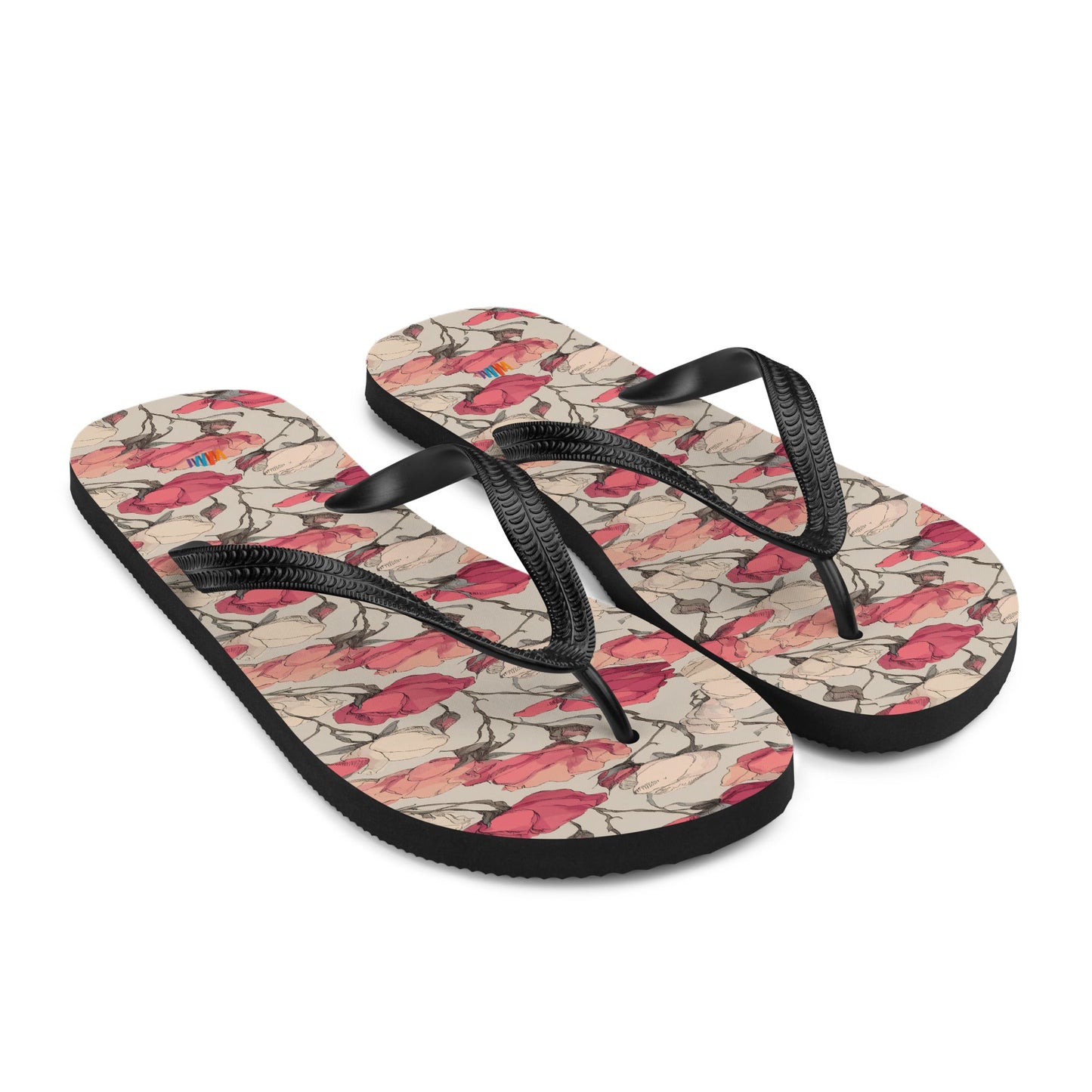 Roses Flip-Flops | Unique Everyday Designz Home, Gifts & Apparel A Lid for Every Pot ~Everyday Designz~
