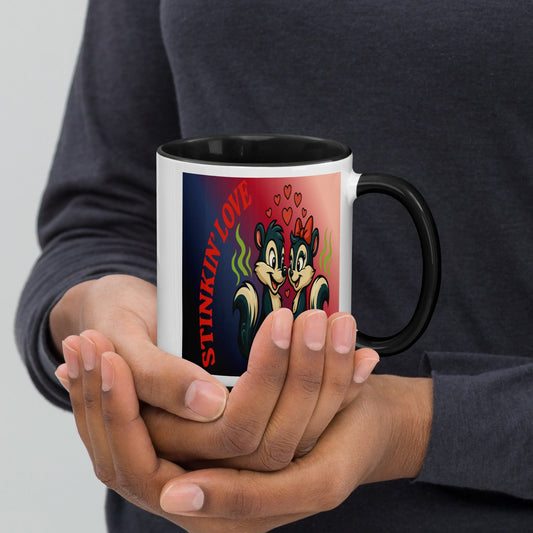 Mug with Color Inside - STINKIN' LOVE | Unique Everyday Designz Home, Gifts & Apparel A Lid for Every Pot ~Everyday Designz~